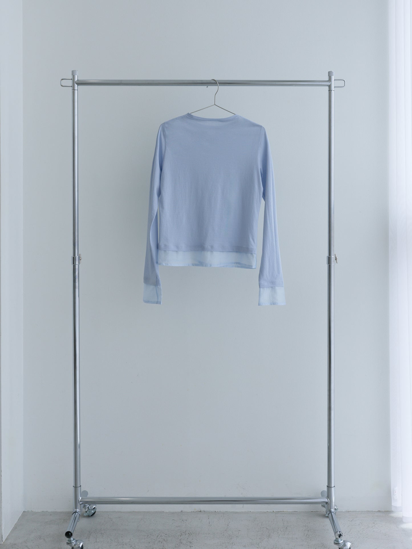 【Pre-order】Quiet Sheer Top -Blue-