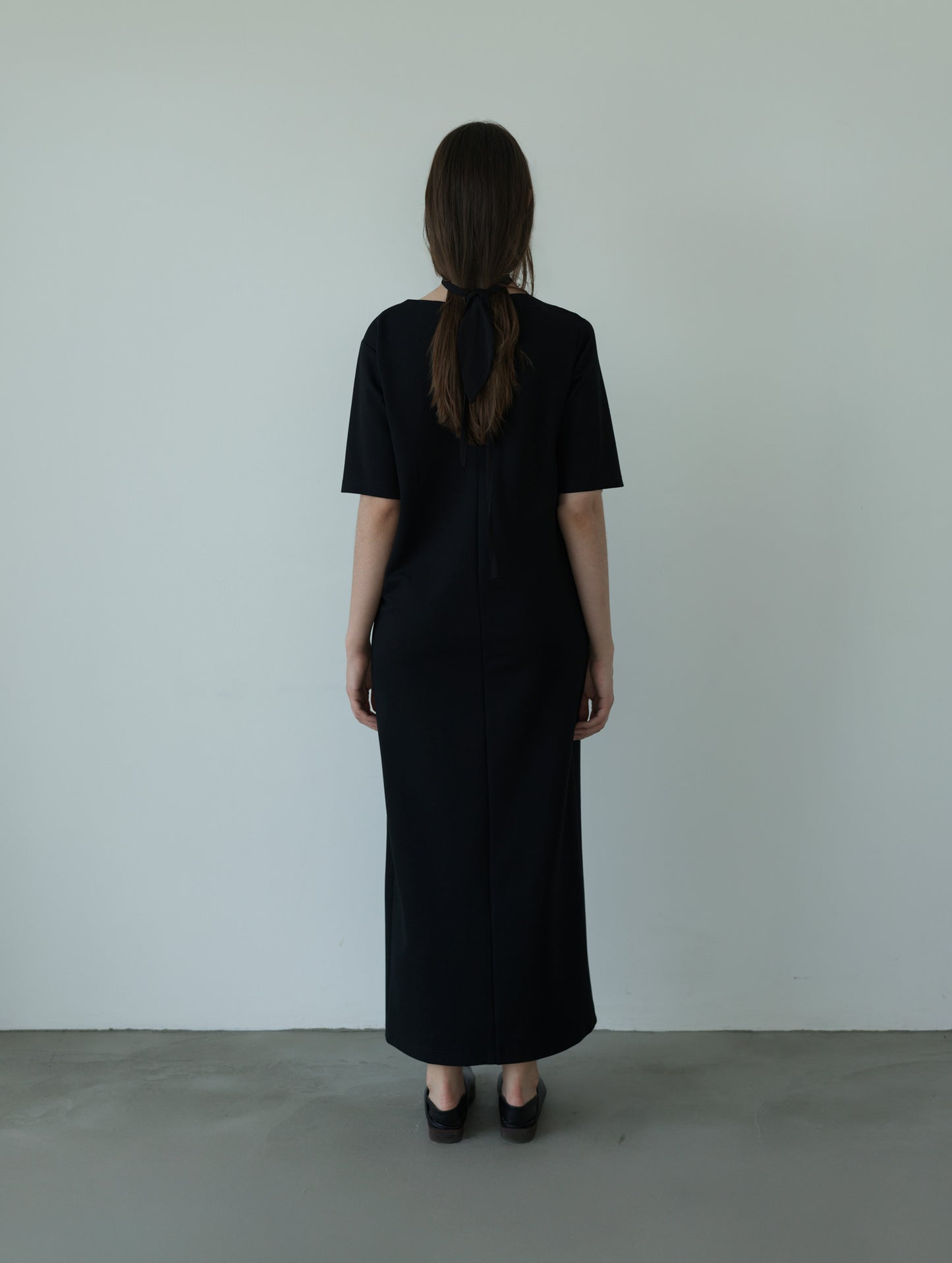 liry choker dress -black-