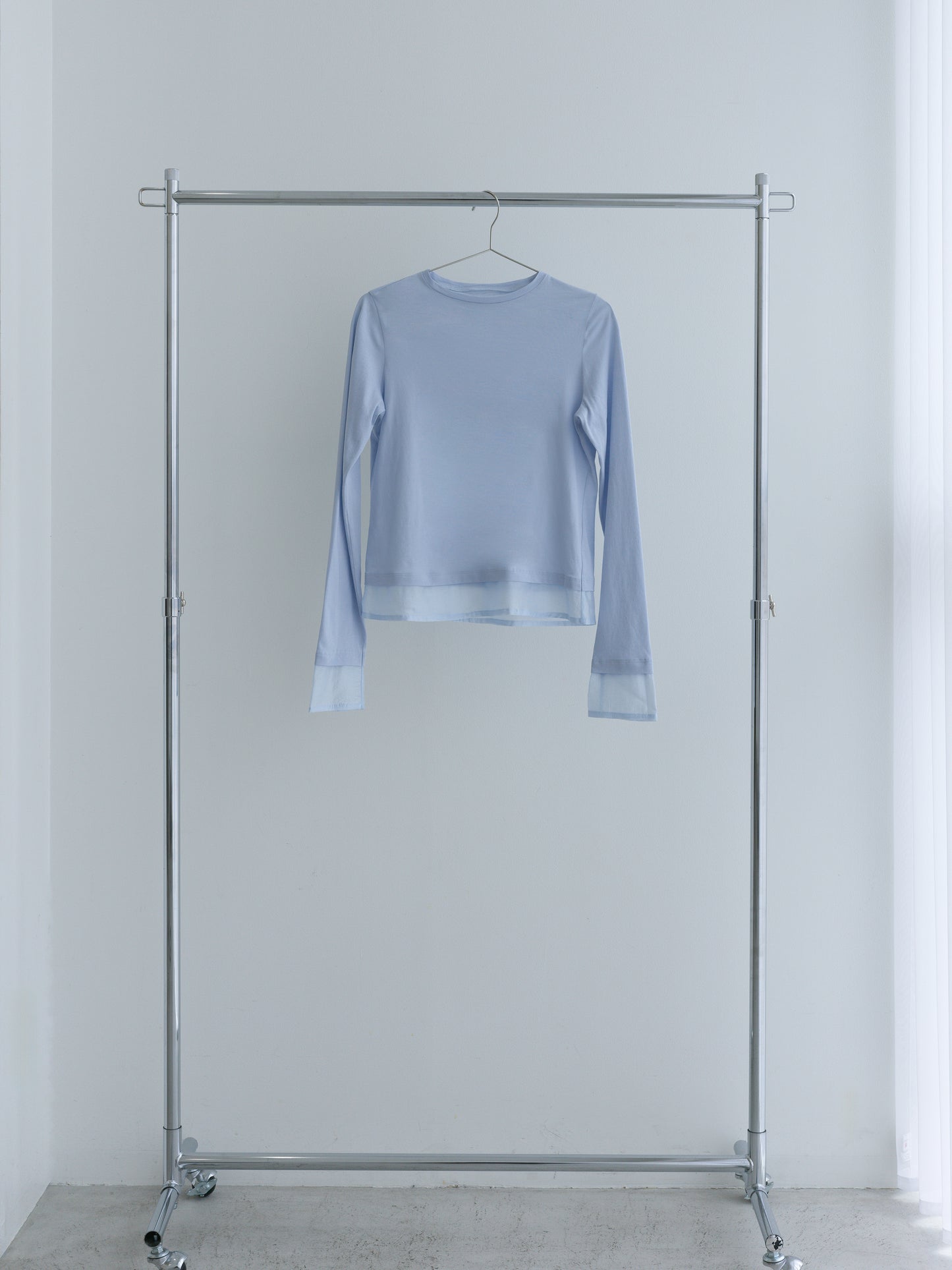 【Pre-order】Quiet Sheer Top -Blue-