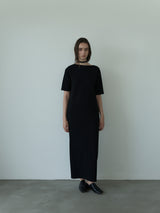 liry choker dress -black-